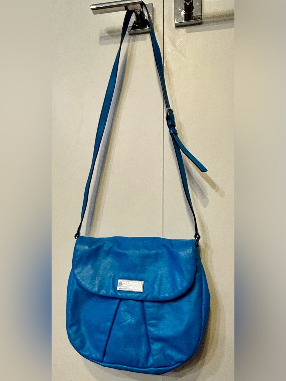 Marc by Marc Jacobs Classic Q Natasha Leather Crossbody Bag. Fair condition